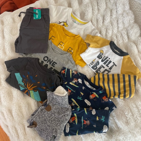BABY BOY CLOTHING BUNDLE SIZE 12-24 MONTHS - Picture 2 of 13